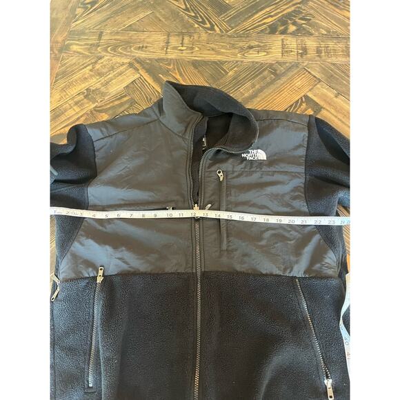 The North Face Denali Fleece Jacket Men Large Black Neutral Hiking Outdoor Comfy - Picture 5 of 16